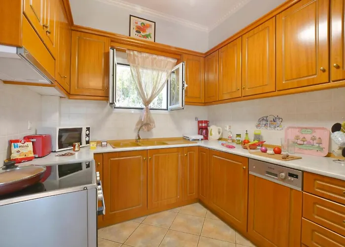 Tranquil Corfu Villa 3 Bedrooms Villa Chrinos Gated Pool Agios Georgios Pagon