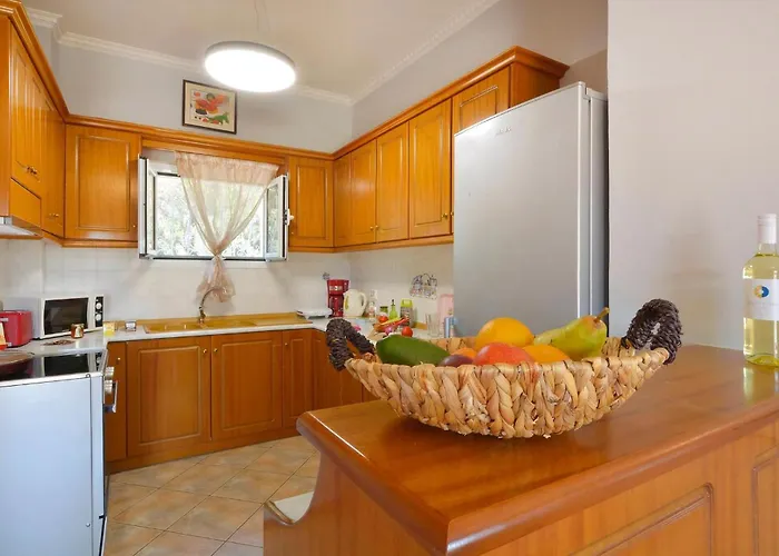 Tranquil Corfu Villa 3 Bedrooms Villa Chrinos Gated Pool Agios Georgios Pagon