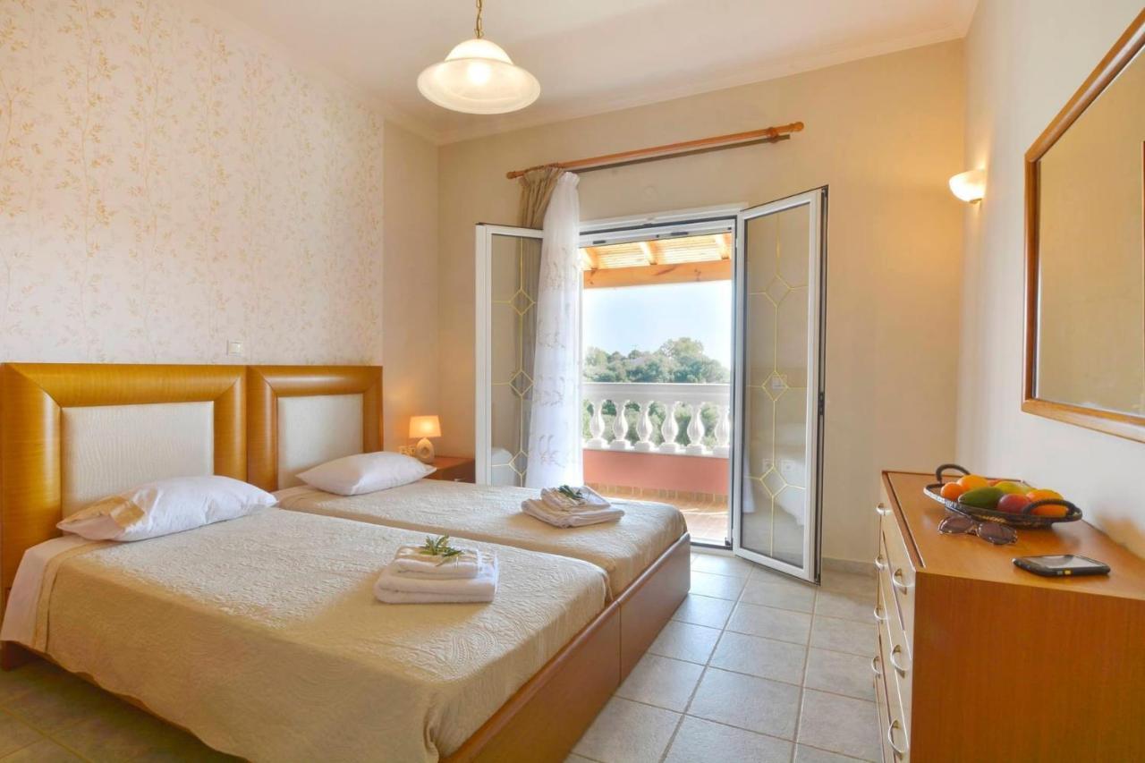 Villa Tranquil Corfu 3 Bedrooms Chrinos Gated Pool