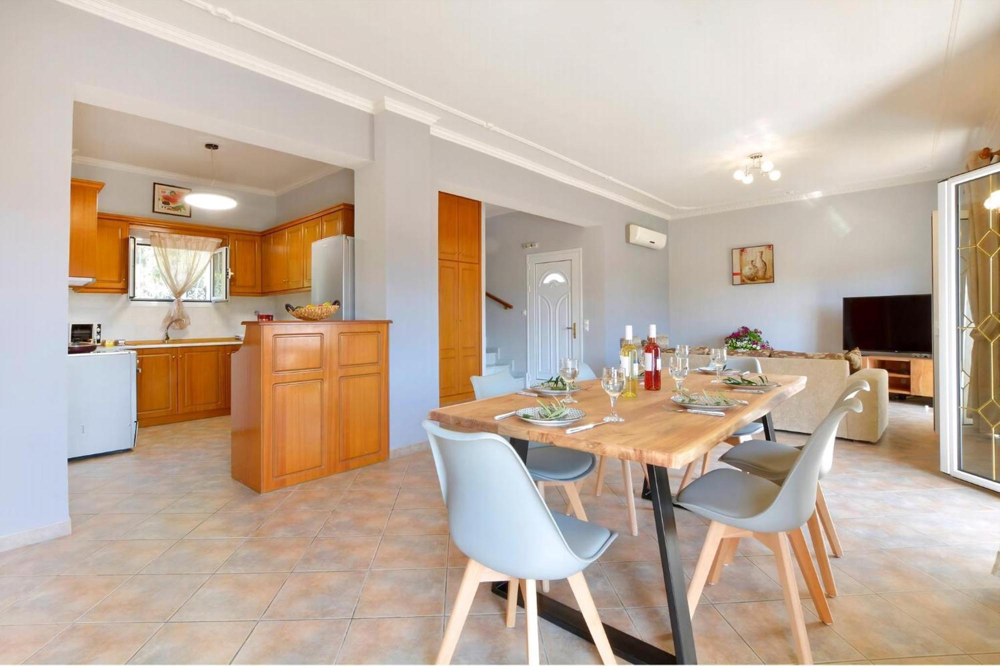 Tranquil Corfu 3 Bedrooms Chrinos Gated Pool *